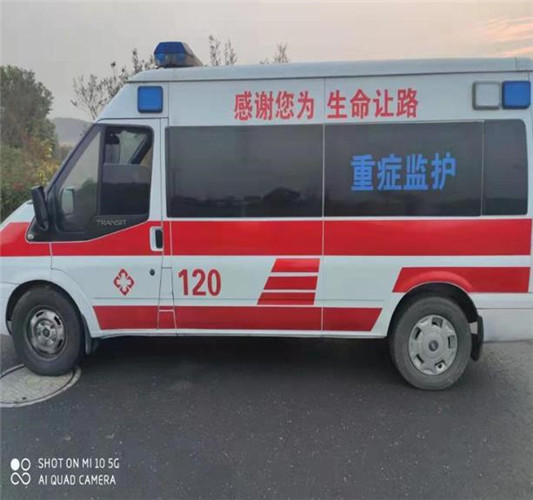 宾县救护车出租服务案例3